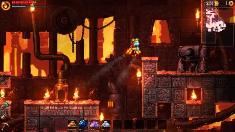 สร้างรายได้จากการเล่น SteamWorld Dig 2