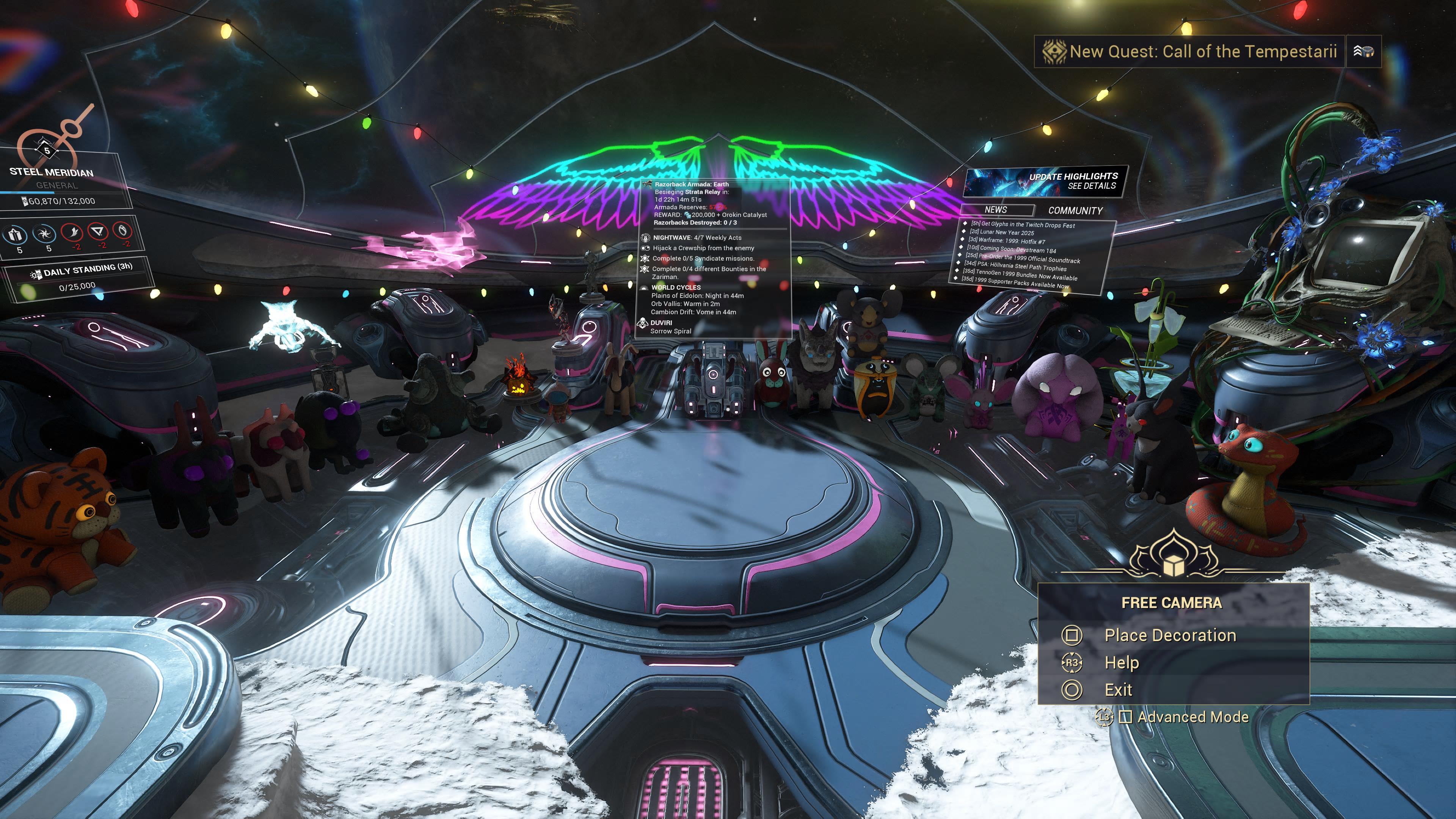 Dapatkan uang dengan bermain Warframe