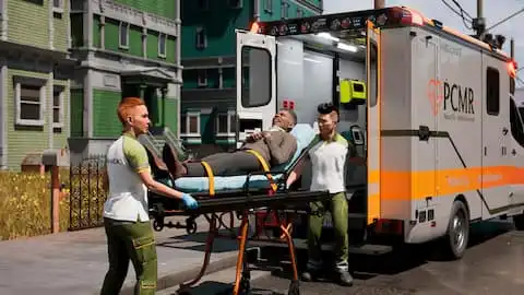 Ganhe dinheiro jogando Ambulance Life: A Paramedic Simulator