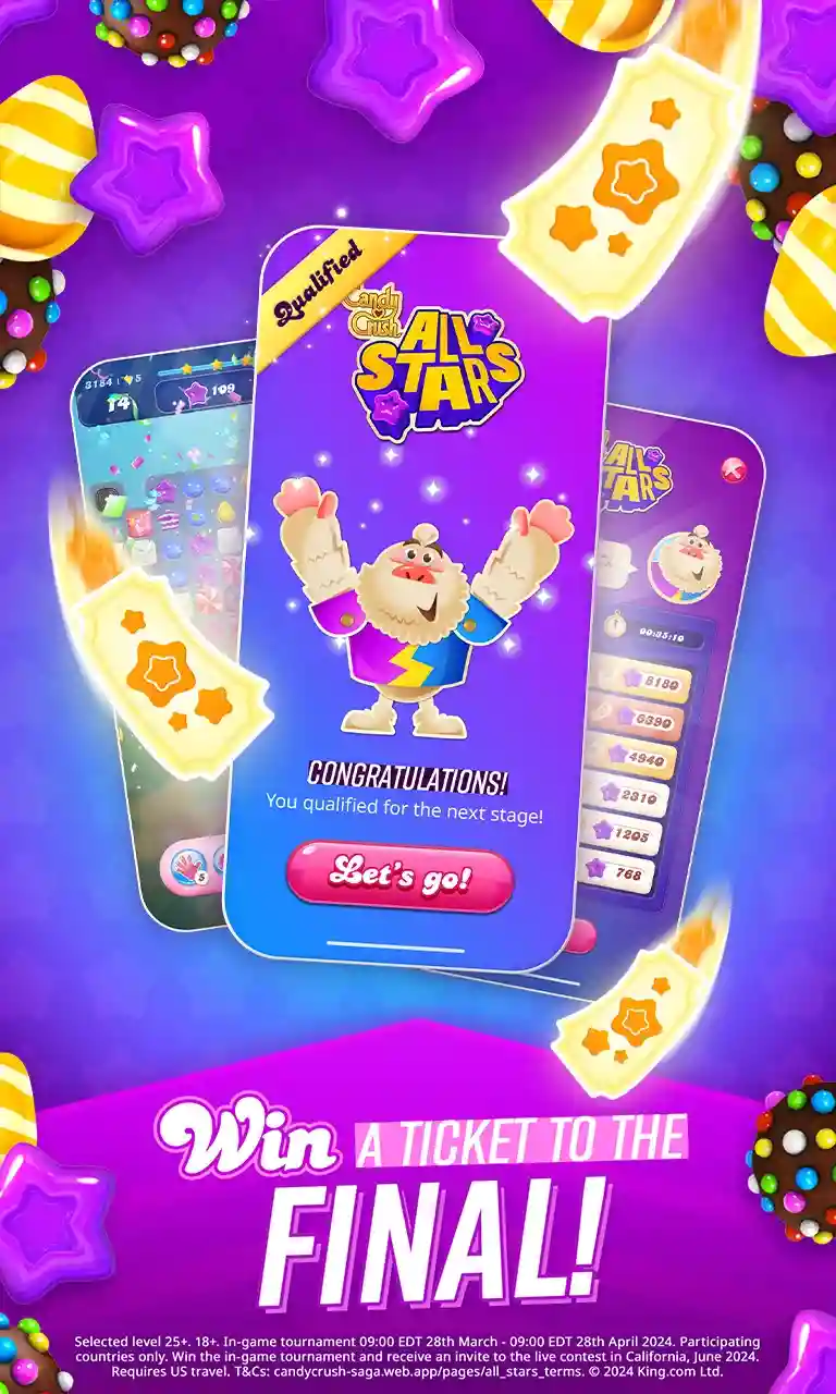 Earn real money playing Candy Crush Saga