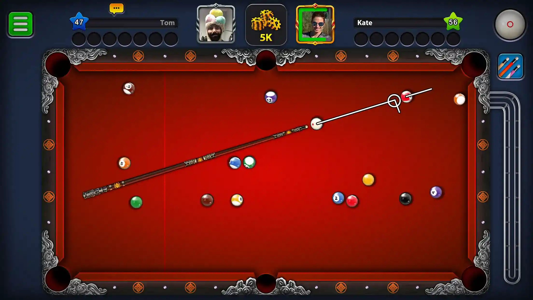 Vydělávejte peníze hraním 8 Ball Pool