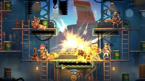 खेलकर पैसे कमाएं SteamWorld Heist 2